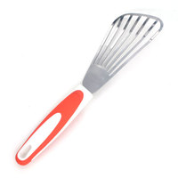 Cuisine professionnelle en acier inoxydable cuisson BBQ outils nouveau tourneur à fente poisson vidange spatule pelle en gros pas cher métal