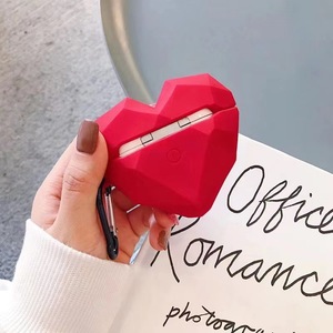 Pour Airpods Pro 2 étui de protection amour coeur pur rouge écouteurs accessoires <span class=keywords><strong>casque</strong></span> couverture pour Apple Air Pod 3 Pro étui - Product Image 3
