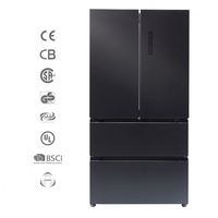 Réfrigérateur intelligent LG pratique en acier inoxydable Offre Spéciale de 575L, grand réfrigérateur à pattes réglables