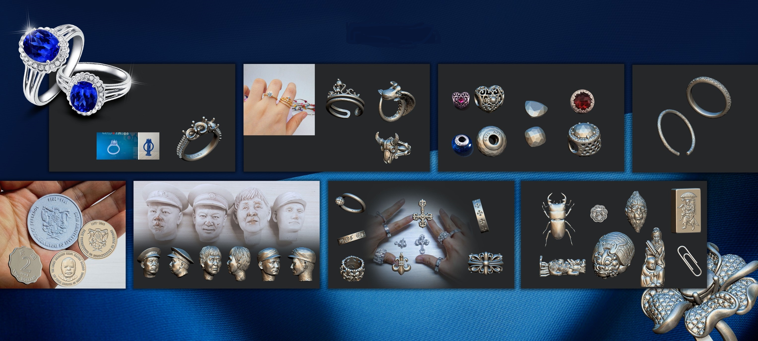 Sketchfab Rhinoceros 3d Jewelry Design 3d Printing Rhino Gold