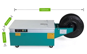 Machine d'emballage semi-automatique de bureau pour sangles PP, électrique verticale, pour cartons, livres, sangles PET, et sangles plastiques - Product Image 6