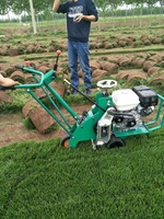 Coupe-herbe professionnel pour le retransplantation - Machine à couper le gazon à essence pour le déplacement de pelouse