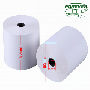 Rollos de Papel Térmico para Cajas Registradoras de Alta Calidad, Libres de BPA, para Máquinas POS, Tamaños 80x80mm, 57x40, 80x70, 80x75 - Product Image 4