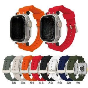 <span class=keywords><strong>Correa</strong></span> de <span class=keywords><strong>reloj</strong></span> inteligente con diseño de <span class=keywords><strong>marea</strong></span> a la moda para Apple 42 44 45 46 49mm Material de silicona a prueba de golpes <span class=keywords><strong>reloj</strong></span> <span class=keywords><strong>correa</strong></span> de muñeca reemplazo - Product Image 2