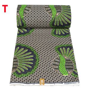 ผ้าคอตตอนพิมพ์ลายแอฟริกันแบบใหม่ 100% ผ้าแว็กซ์คุณภาพเยี่ยม ผ้าปาจน์แอฟริกัน - Product Image 1
