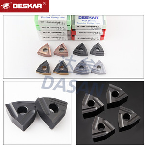เม็ดมีดคาร์ไบด์สำหรับงานกลึง Descarb Cnc รุ่น Wnmg080408r L สำหรับงานกลึงร่องภายนอก - Product Image 4
