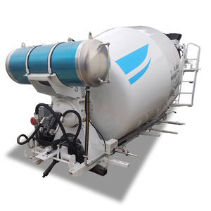 Buen precio 8 Cubic Mixing Drum Top Blanco <span class=keywords><strong>Desmontable</strong></span> Mixing Pot Camión mezclador de concreto - Product Image 4