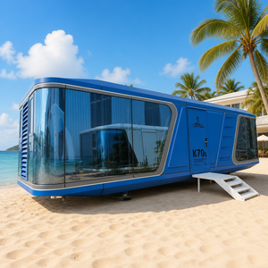 Maison capsule spatiale <span class=keywords><strong>de</strong></span> luxe, maison mobile préfabriquée, mini-maison conteneur, <span class=keywords><strong>villa</strong></span> <span class=keywords><strong>de</strong></span> vacances en <span class=keywords><strong>bord</strong></span> <span class=keywords><strong>de</strong></span> <span class=keywords><strong>mer</strong></span> à <span class=keywords><strong>vendre</strong></span> - Product Image 5