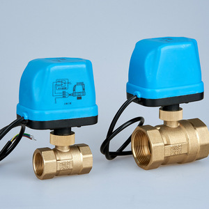 Venta Directa de Fábrica, Válvula de Bola de Latón para Aire Acondicionado Central, Unidad de Ventilador Eléctrico (4/6 Pulgadas DN15), Venta al por Mayor de una Pieza - Product Image 4