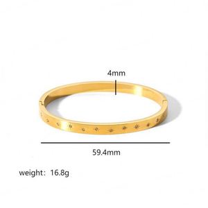 Pulseras y Brazaletes de Moda Chapados en Oro PVD de 14k y 18k, Finos y Gruesos, Resistentes al Agua y al Deslustre, para Mujer - Product Image 6