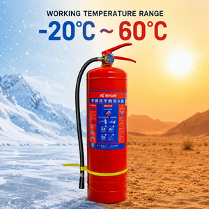 <span class=keywords><strong>Extincteur</strong></span> à poudre chimique sèche en acier au carbone de <span class=keywords><strong>6</strong></span> <span class=keywords><strong>kg</strong></span>, qualité supérieure, vente chaude, pour salle des machines et véhicule - Product Image 3