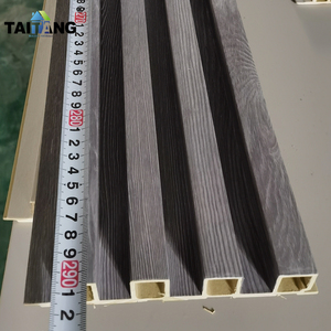 Panneau Mural Wpc de Qualité Supérieure Panneau <span class=keywords><strong>Tasseau</strong></span> <span class=keywords><strong>Bois</strong></span> Mural Paneles Y Placas De Pared - Product Image 2