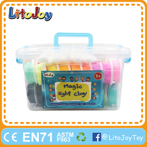 Bán buôn plasticine mô hình đất sét không khí khô DIY siêu nhẹ đất sét mềm playdough đồ chơi cho trẻ em - Product Image 2