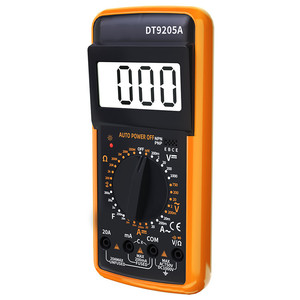 มัลติมิเตอร์ดิจิตอลอิเล็กทรอนิกส์รุ่น DT9205A พร้อมระบบปิดอัตโนมัติและสายวัดแบบเบลท์ - Product Image 2