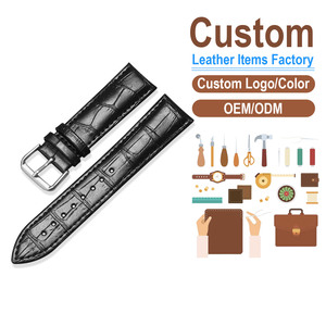 Correa de Reloj de Cuero Genuino Vintage de 18/20/22 mm con Hebilla Metálica Universal para Varias Marcas de Relojes - Product Image 1