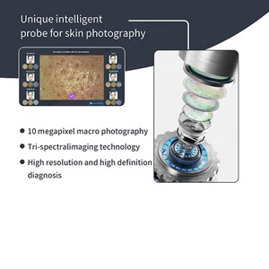 Appareil Esthétique <span class=keywords><strong>Soin</strong></span> de la Peau 2026 7-en-1 Glace Noire et Bleue Rajeunissement Cutané Hydrodermabrasion Machine de Traitement Facial Coréen - Product Image 5