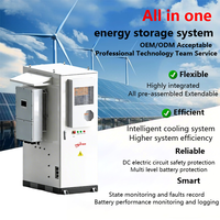 Batterie solaire 60kW 100kWh 120kWh 140kWh triphasée commerciale industrielle LiFePO4 Lithium avec refroidissement liquide, garantie 10 ans