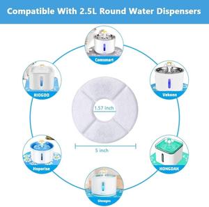 Filtre à charbon de remplacement de filtre de fontaine d'eau de chat en plastique de qualité supérieure A-036 - Product Image 4