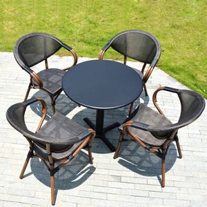Fauteuil de chaise de salle à manger en rotin de jardin extérieur de nouveau style pour parc et cour-Meubles d'extérieur en gros - Product Image 2