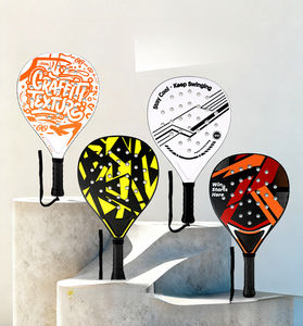 Raquettes <span class=keywords><strong>de</strong></span> <span class=keywords><strong>padel</strong></span> en fibre <span class=keywords><strong>de</strong></span> verre et carbone, forme diamant, 25,5x26,5 cm, unisexe, nouvelle arrivée, très demandées - Product Image 5