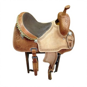 Silla de montar antigua para caballo de carreras, de cuero genuino, hecha a medida, de alta comodidad, tallada a mano, con estructura de madera inglesa vintage, BS International SUS304 - Product Image 5