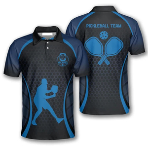 Pickleball Jersey personalizado impreso transpirable ropa deportiva de secado rápido para adultos unisex - Product Image 4