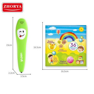 Zhorya Juguete Educativo Multilingüe, Lápiz Digital Inteligente para Niños, Máquina de Aprendizaje para Niños - Product Image 6