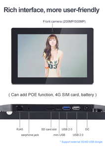 15.6 Inch FULL HD Screen Android 7.1 9.0 1920*1080 RK3399 <b>10</b> Points Touch Tablet 15.6 Inch FULL HD Screen Android 7.1 9.0 <b>12</b> - Product Image 5