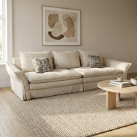 Conjunto de Sofás Modulares de Terciopelo con Diseño Moderno y Tapizado, con Funciones Extensibles y Reclinables para Decoración de Sala de Estar