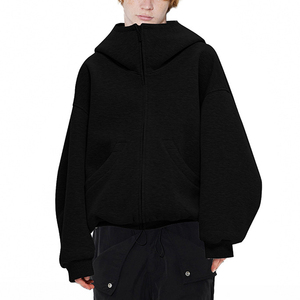 Biểu Tượng Tùy Chỉnh Dtg In Phun <span class=keywords><strong>pritng</strong></span> Heavyweight Quá Khổ Công Nghệ Lông Cừu Áo Giản Dị Không Khí Cảm Giác Zip Lên 600 GSM Áo Unisex - Product Image 5