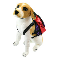 Adorable harnais sangle de poitrine réglable sacoche de transport pour chien sac à dos pour animaux de compagnie