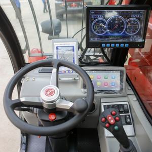 ספק סין tr730 telhandler 3 טון מלקופית מלגזה 4wd 7m גובה להרים עם מצורף מערכת קופלר מהיר - Product Image 2