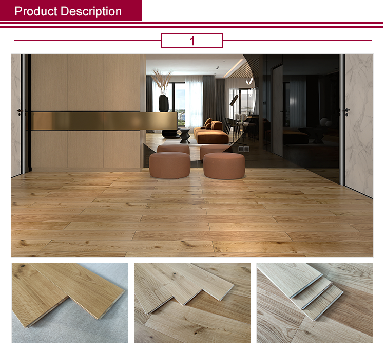 High Quality Multilayer Oak Floor Hardwood Commercial Home Decor Wood Flooring