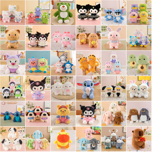ตุ๊กตาหุ่นยนต์ขนาด 8 นิ้ว 20-25 ซม. ขายส่งราคาถูก ตุ๊กตาสัตว์นุ่มนิ่ม หมอนตุ๊กตา ของขวัญส่งเสริมการขายสำหรับเครื่องเครน - Product Image 3