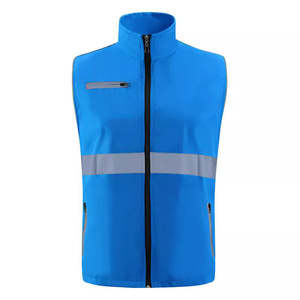 Gilet de sécurité réfléchissant orange, vêtements de travail haute visibilité, unisexe, pour l'automne - Product Image 3