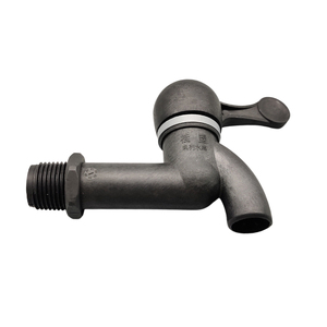 Bathroom Faucet Manufacturer Plastic Water Saver Kitchen Black Faucet DN15 Bibcock - Product Image 1