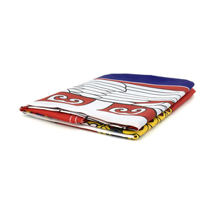Drapeau national serbe imprimé exquis 3x5ft/90x150cm en polyester imperméable et durable avec style flottant et mât en aluminium - Product Image 2