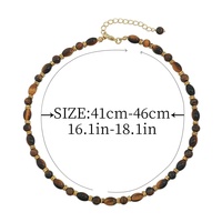 Collier en acier inoxydable véritable plaqué or Maillard fait à la main perlé Atural collier d'ambre naturel de la Baltique pour les femmes fête