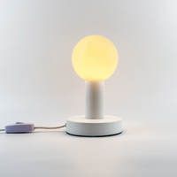 Lampe de table en verre de luxe, style moderne rustique classique, pour bureau, chambre à coucher, salle à manger, décoration de la maison