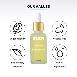 Hydrating Organic Dark Spot Facial Whitening Serum with Vitamin B5 Oligopeptides & Turmeric-Anti-Wrinkle for All Skin Types 30ml - Product Image 3