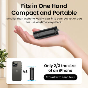 Trípode Portátil con Palo Selfie LKTOP para DJI Pocket <span class=keywords><strong>3</strong></span>, Insta360, GoPro, <span class=keywords><strong>Osmo</strong></span> 360, Accesorio para Vlog, Viajes y Grabación en Exteriores - Product Image 1