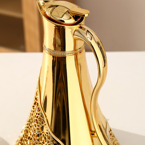 Nuovo Arrivo: Thermos <span class=keywords><strong>di</strong></span> Lusso da 1000ml in <span class=keywords><strong>Vetro</strong></span> con Rivestimento in Metallo, Contenitore Termico per Tè e Caffè - Product Image 3