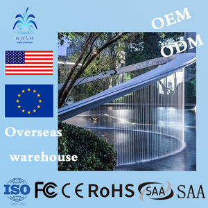 <span class=keywords><strong>Fontaine</strong></span> <span class=keywords><strong>d</strong></span>'extérieur <span class=keywords><strong>moderne</strong></span> personnalisable avec rideau <span class=keywords><strong>d</strong></span>'eau pour la <span class=keywords><strong>d</strong></span>écoration intérieure de la maison - Product Image 2