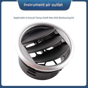 Changan <span class=keywords><strong>Suzuki</strong></span>/<span class=keywords><strong>Sx4</strong></span>/Swift Modèles 05-13 Kits d'<span class=keywords><strong>a</strong></span>ération latérale de tableau de bord pour climatisation, accessoires intérieurs de voiture, vente italienne, noir - Product Image 4