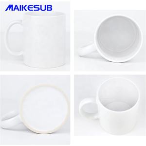 Miakesub 11oz 승화 커피 컵으로 공백 백색 코팅 찻잔 - Product Image 4