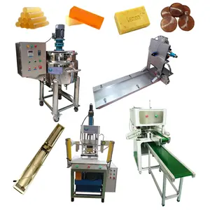 Line Production of Soap Liquid Detergent Mixer Soap Press Machine
