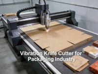 Machine de découpe d'emballages flexibles pour films, sachets et matériaux laminés, découpe numérique de contour et échantillons d'emballages personnalisés