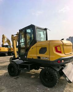 Excavatrice hydraulique sur roues Pro Series Mobile 8,5 tonnes, godet de 0,35 m³, XE85WG Pro, 48 kW, matériel de construction municipale - Product Image 1