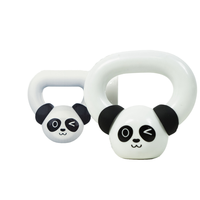 Kettlebell en fonte massif Panda - Portable et écologique pour l'entraînement de force musculaire et la remise en forme