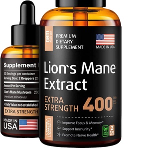 Gotas de Extracto de Melena de León de Marca Privada OEM para el Apoyo Inmunológico - Product Image 1